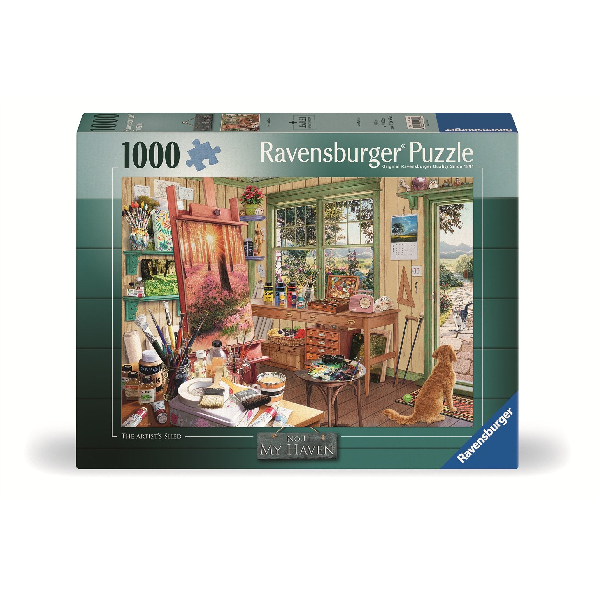 The Artist's Shed 1000 Piece Puzzle