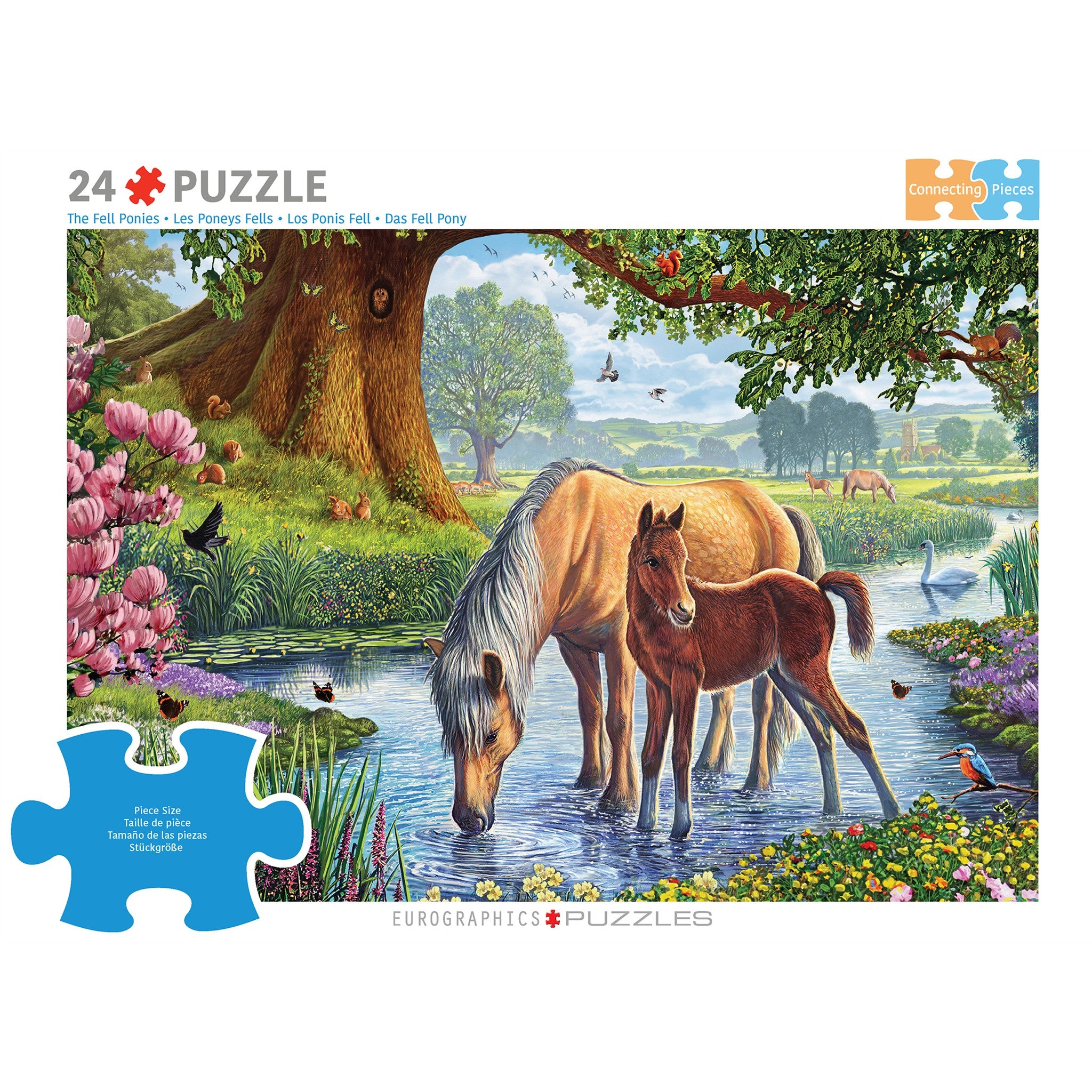 The Fell Ponies 24 Piece Puzzle