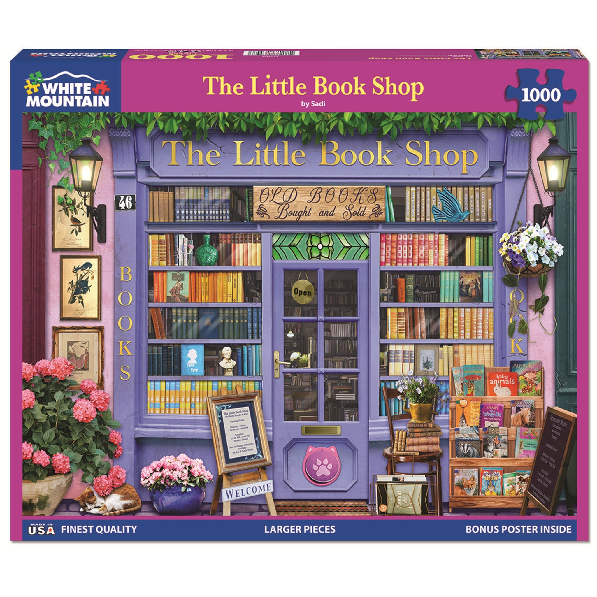 The Little Book Shop 1000 Piece Puzzle - Online Only