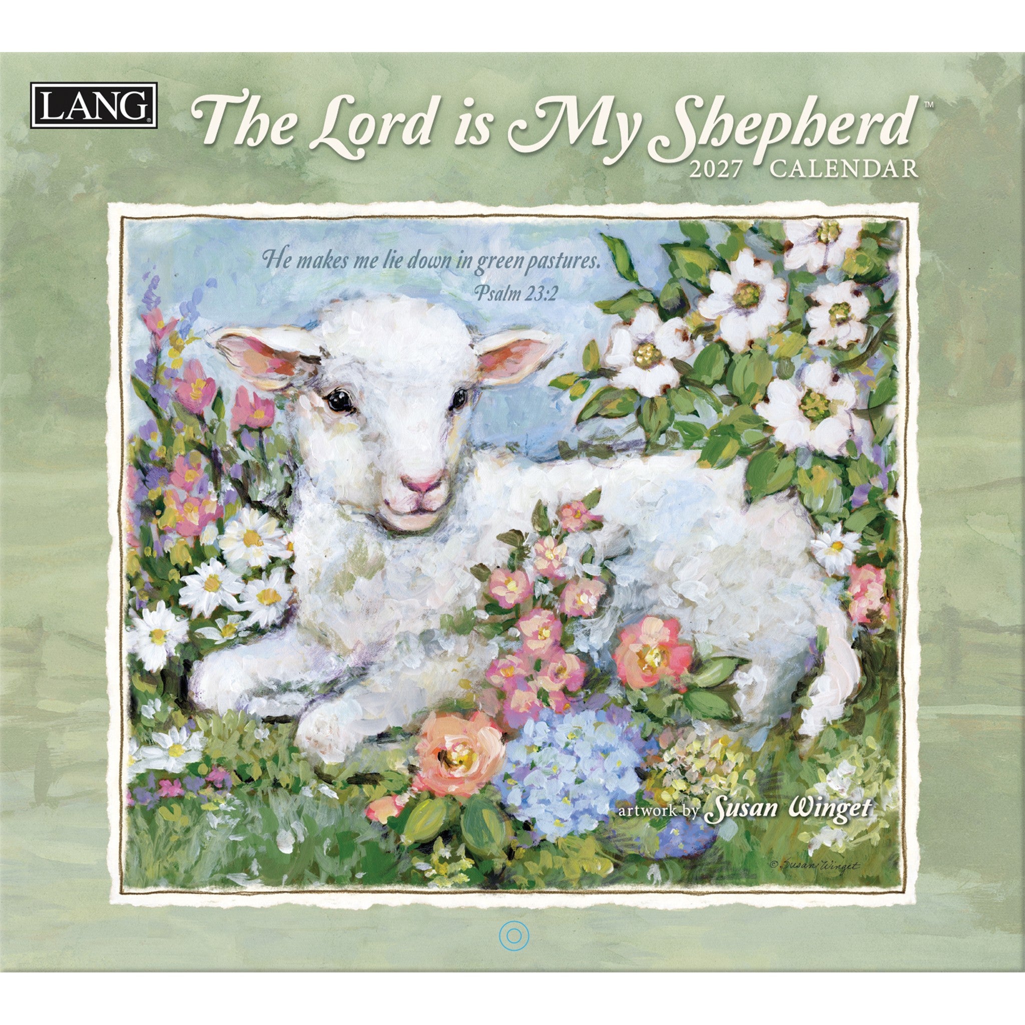 The Lord Is My Shepherd 2027 Wall Calendar