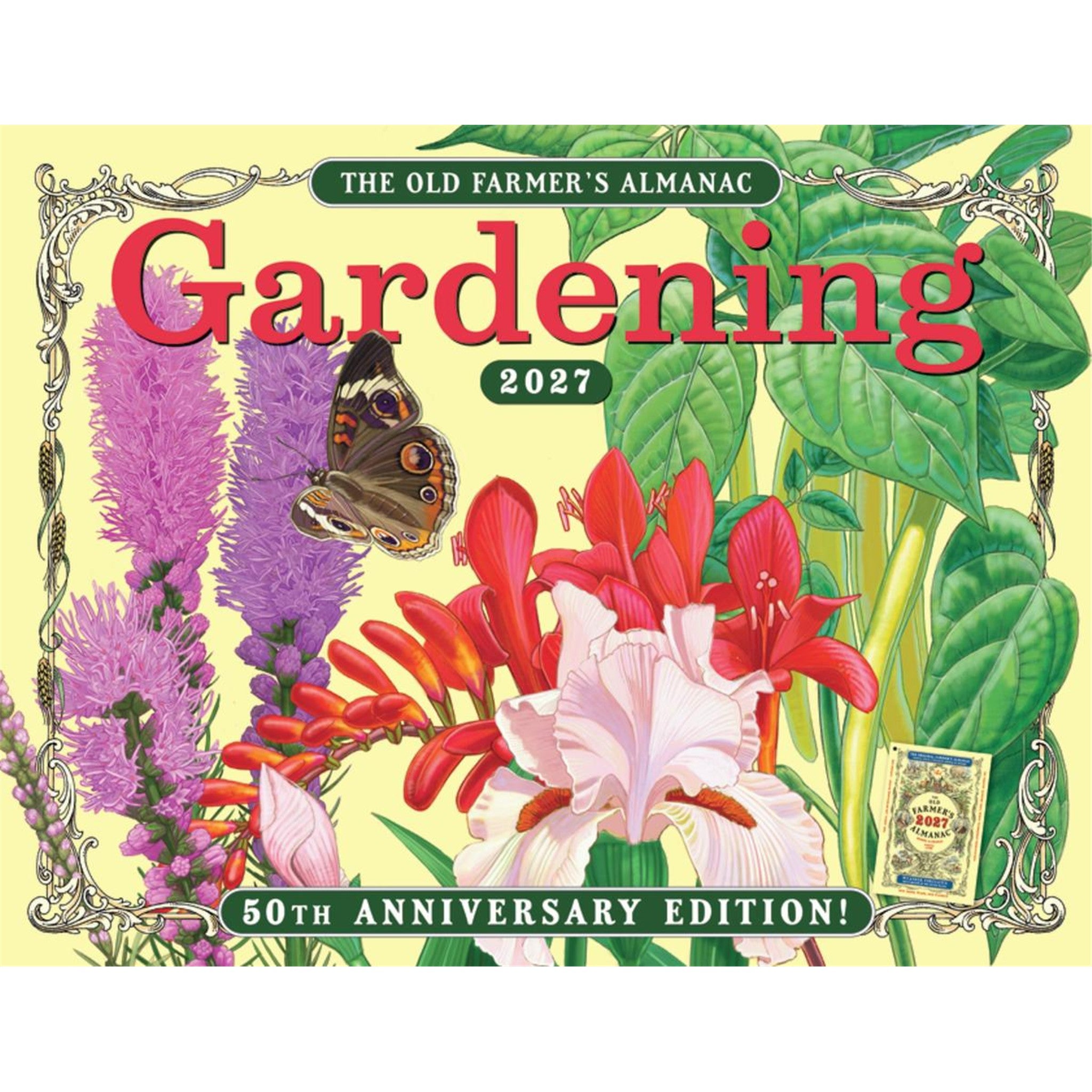 The Old Farmer's Almanac Gardening 2027 Wall Calendar
