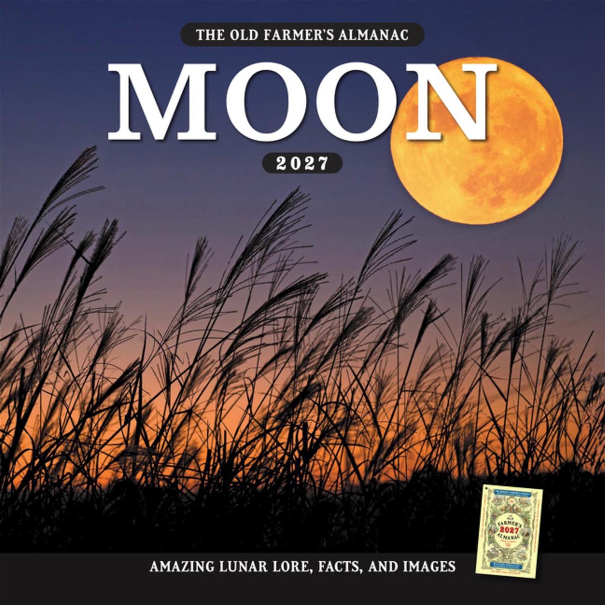 The Old Farmer's Almanac Moon 2027 Wall Calendar