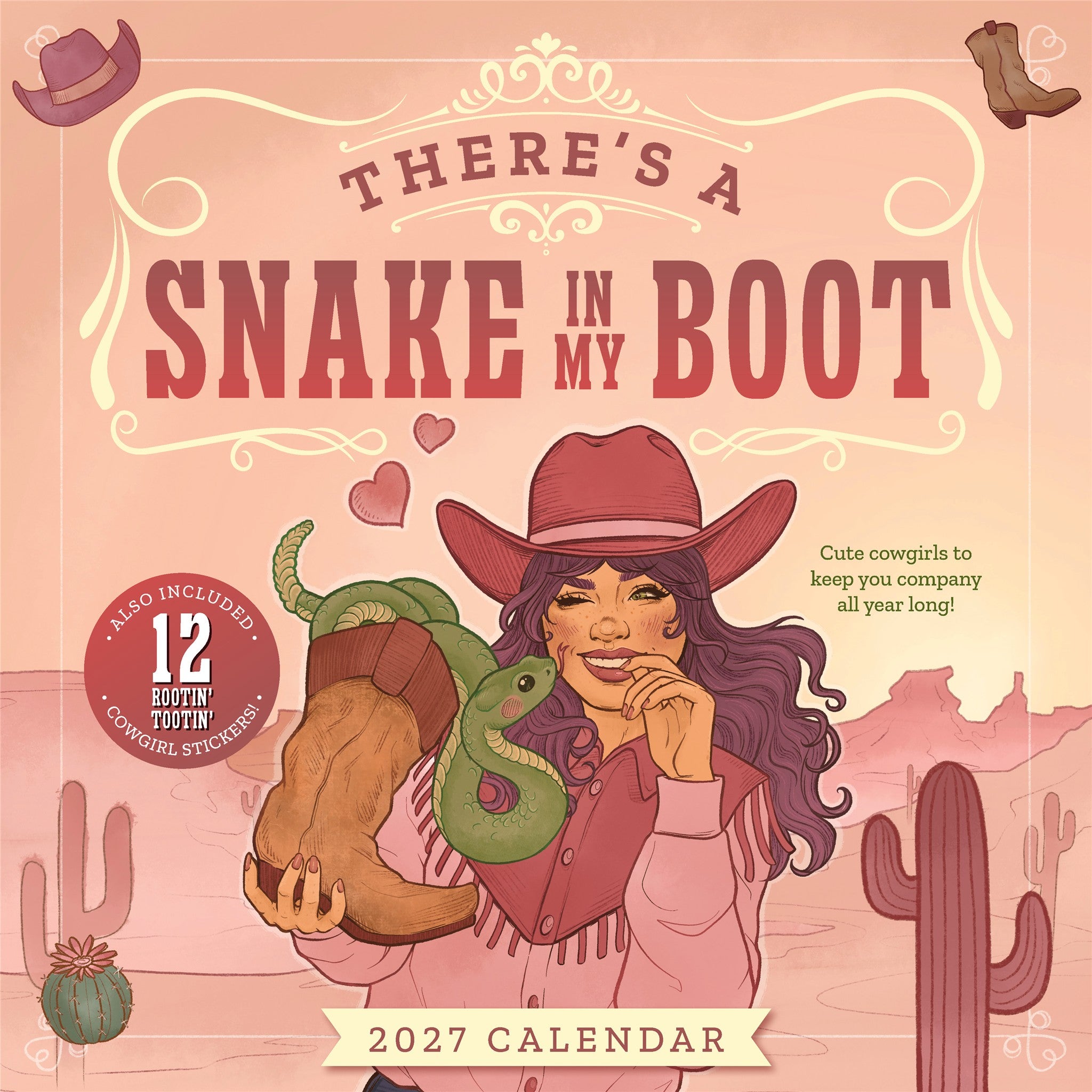 There's a Snake in My Boot 2027 Wall Calendar - Online Only