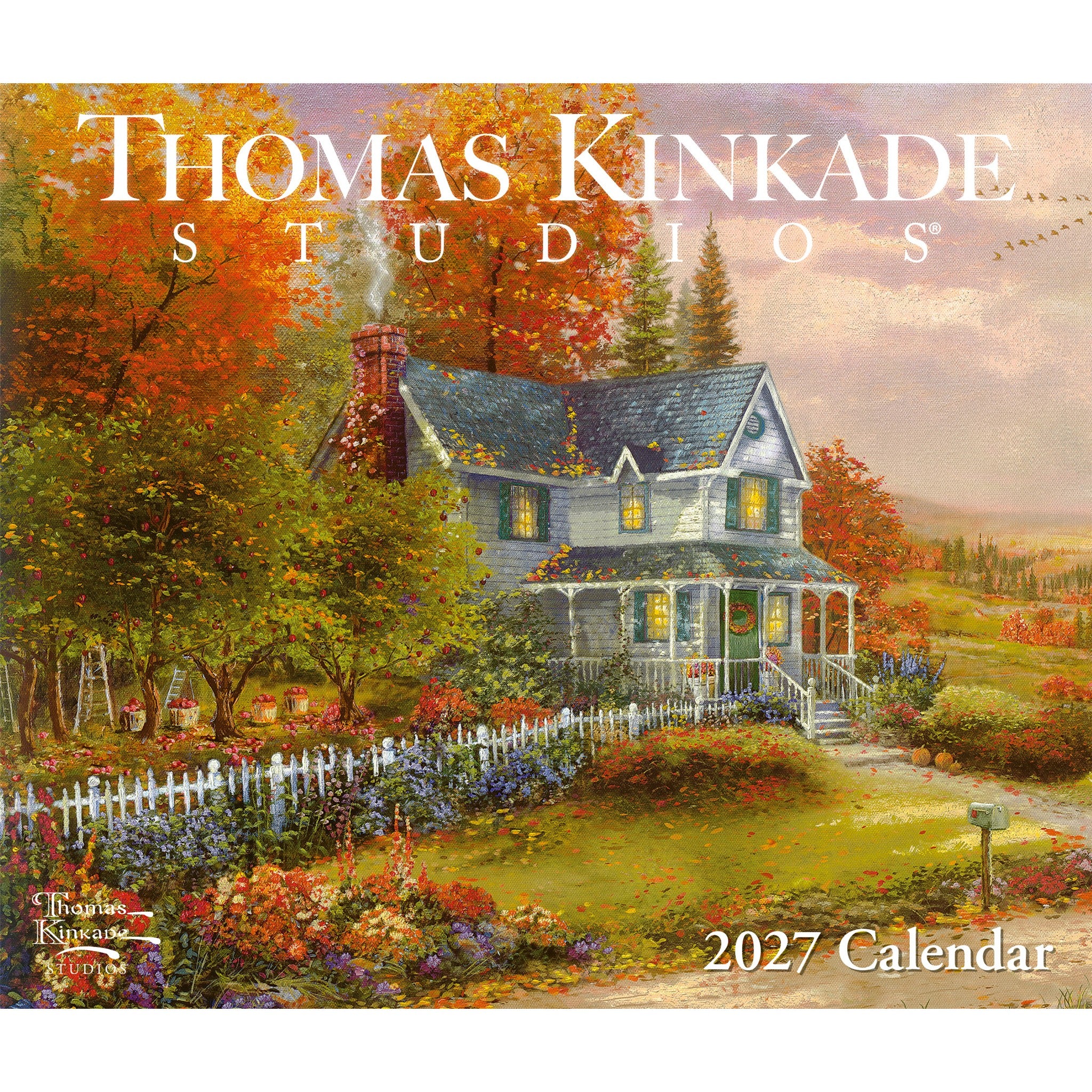 Thomas Kinkade Studios 2027 Box Calendar