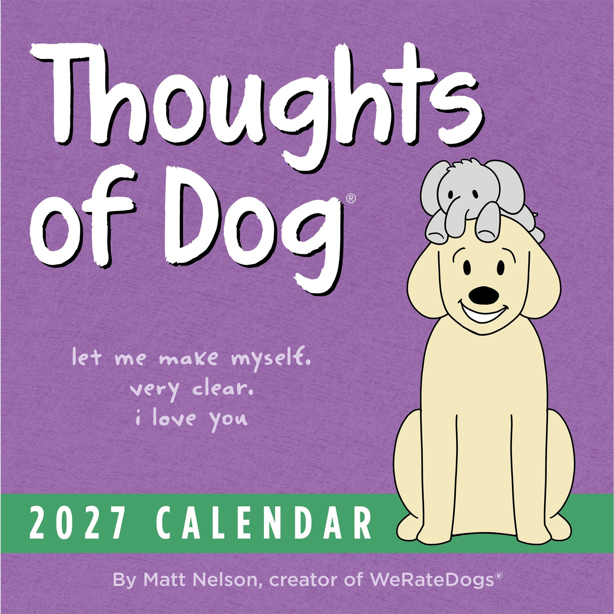 Thoughts of Dog 2027 Box Calendar