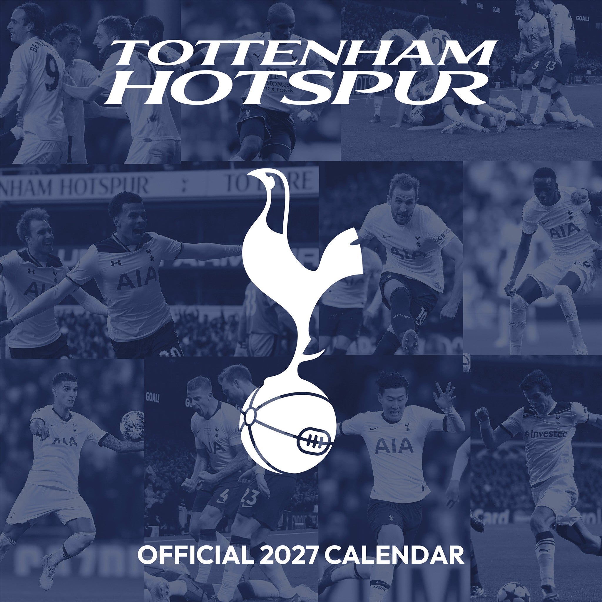 Tottenham Hotspur 2027 Wall Calendar