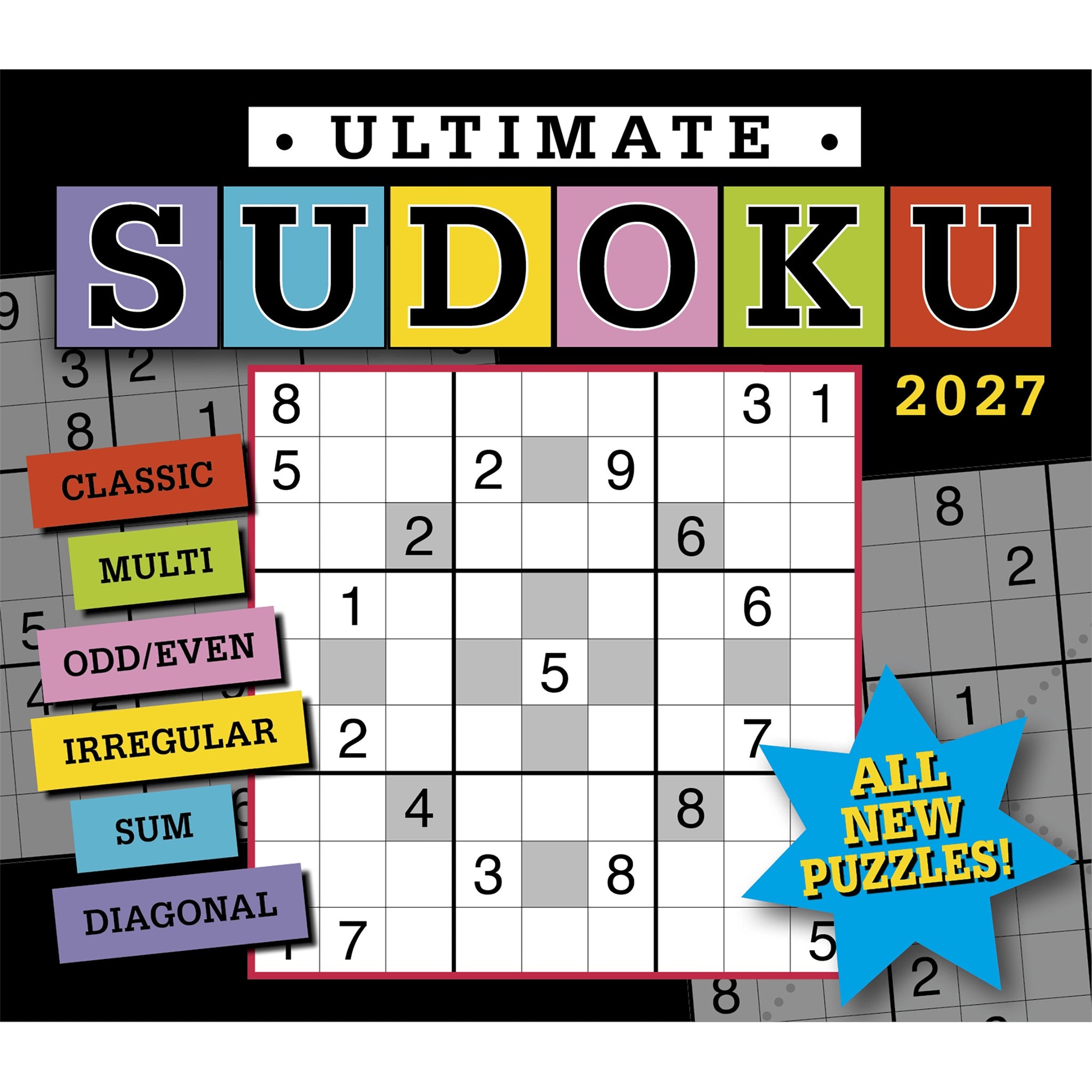 Ultimate Sudoku 2027 Box Calendar