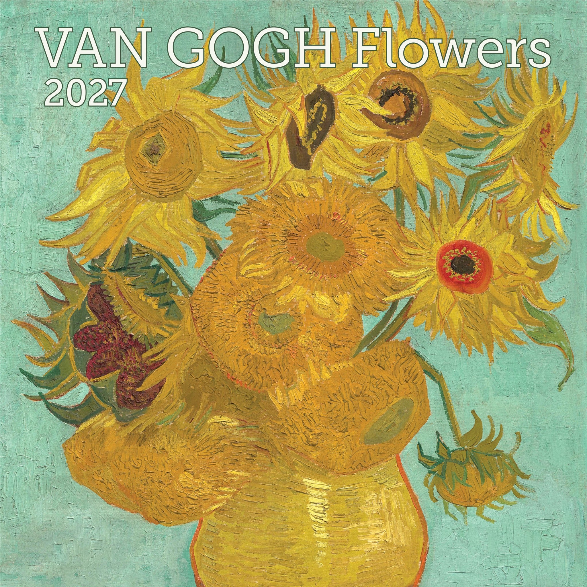 Van Gogh Flowers 2027 Wall Calendar