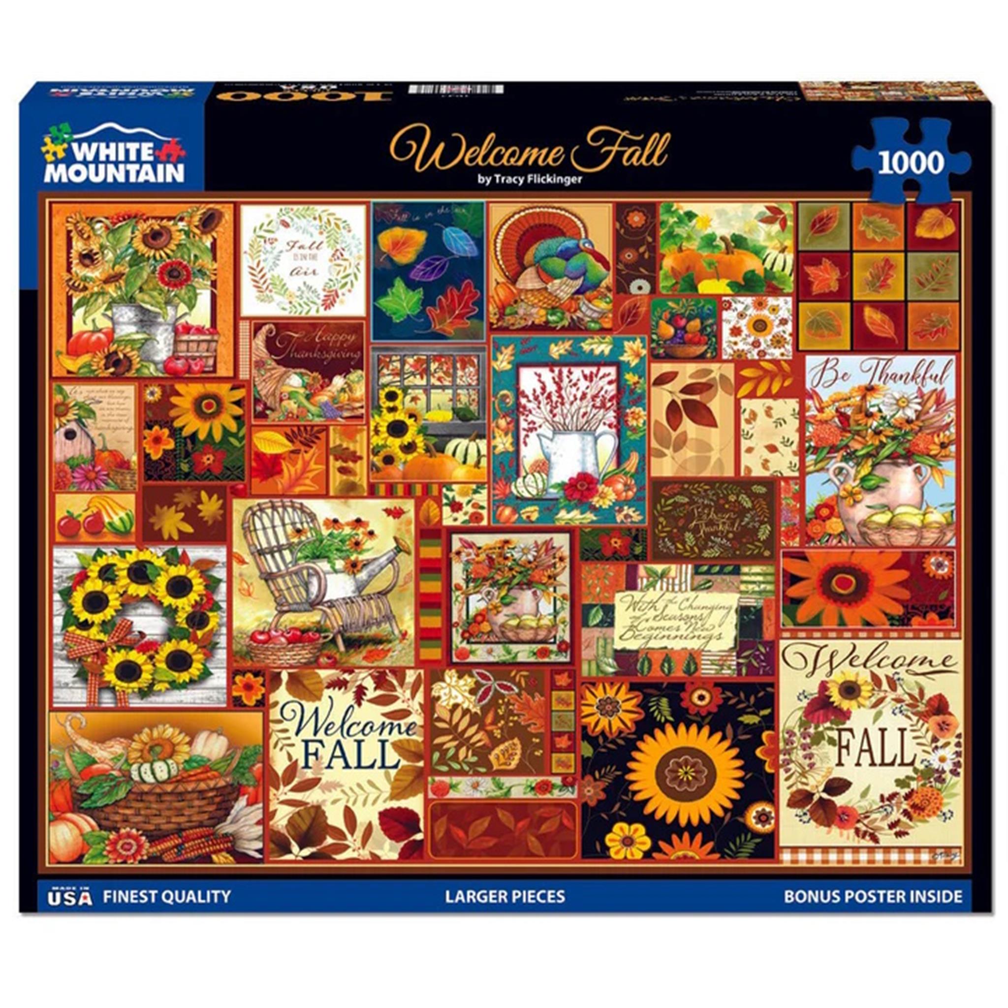 Welcome Fall 1000 Piece Puzzle