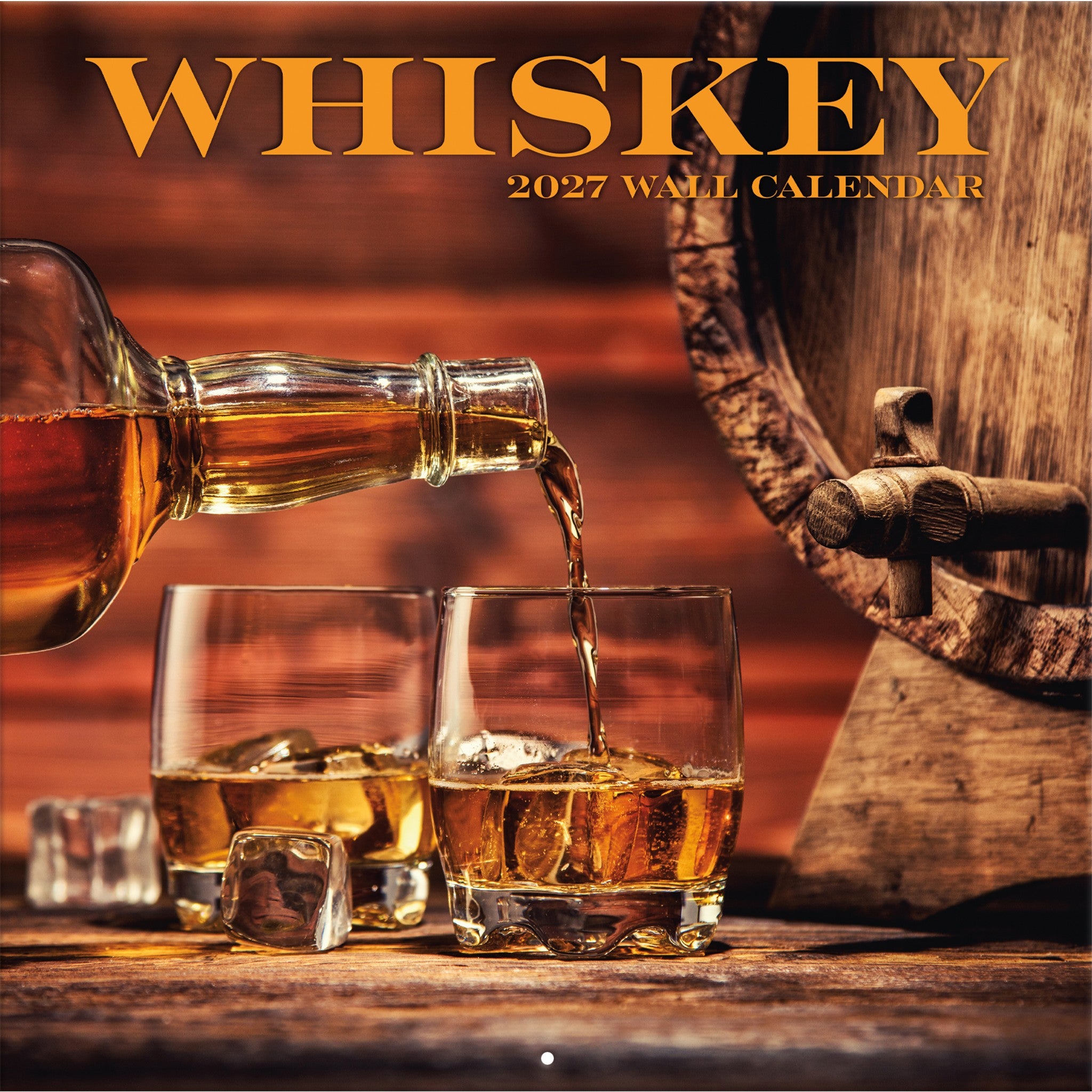 Whiskey 2027 Wall Calendar