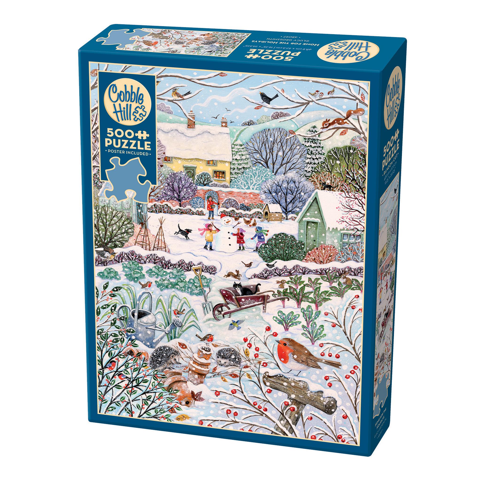 Winter Holidays 500 Piece Puzzle