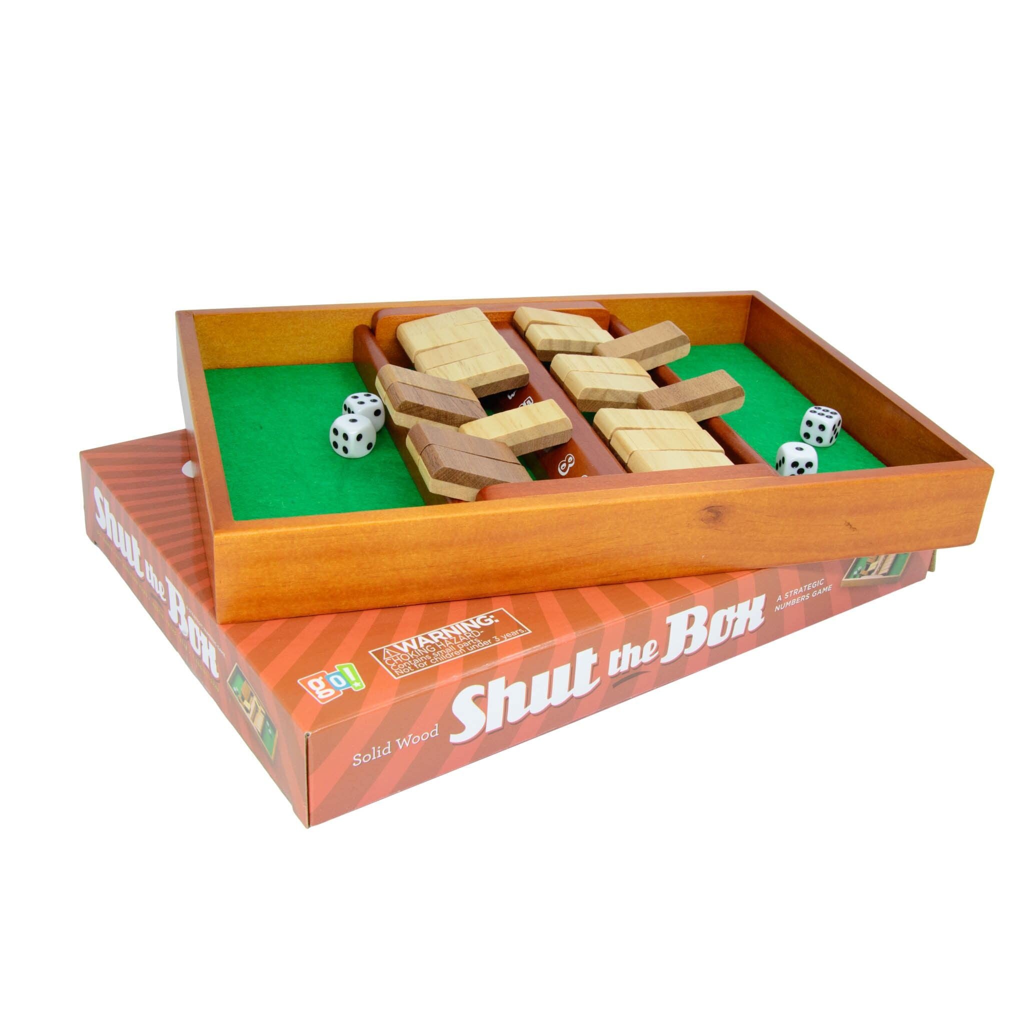 Shut the Box Game - Calendar Club Canada