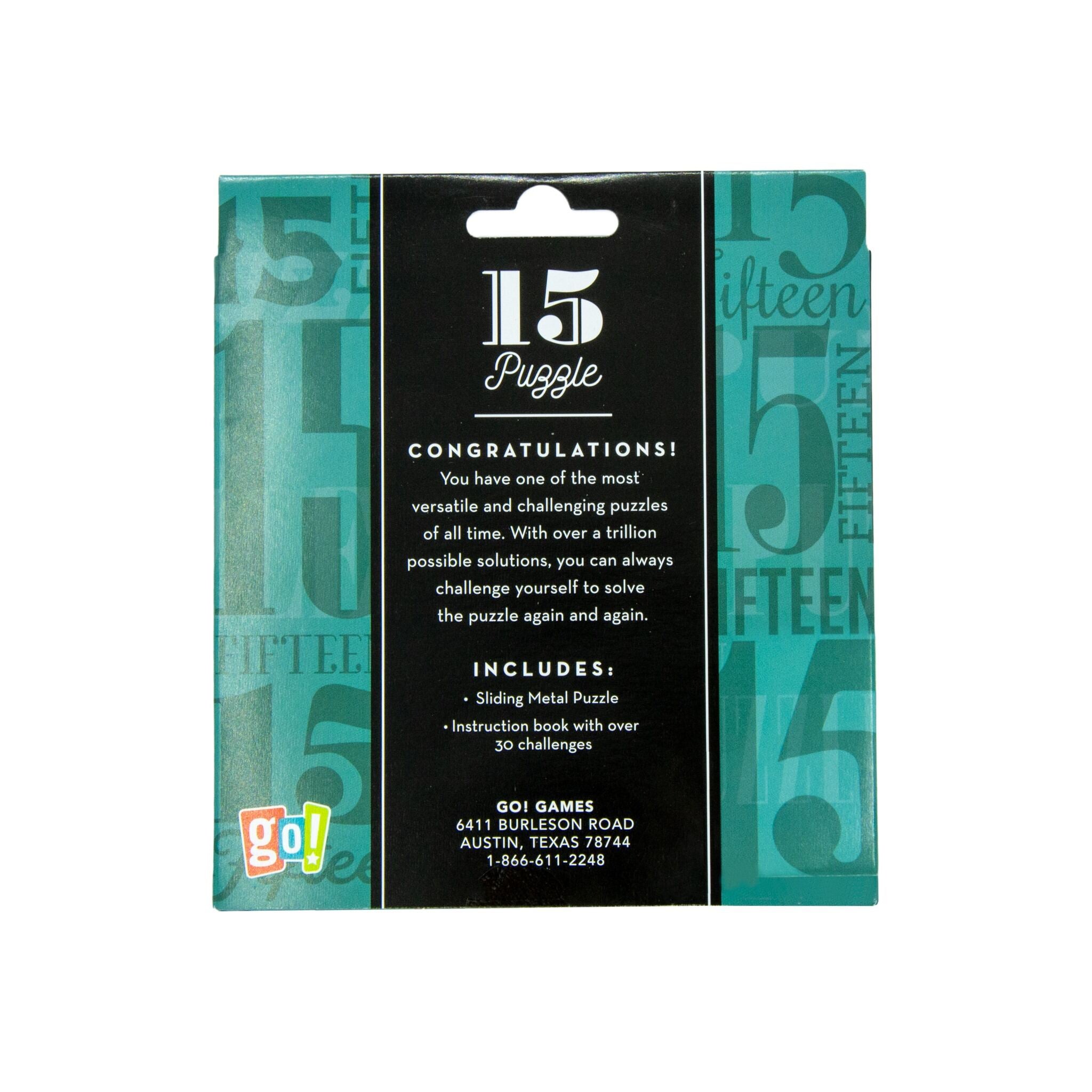 15 Puzzle - Calendar Club Canada