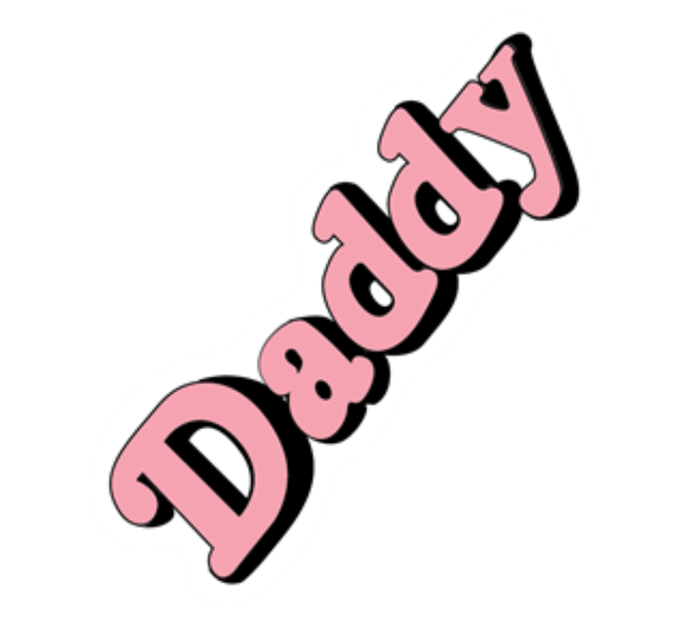 Daddy Vinyl Sticker