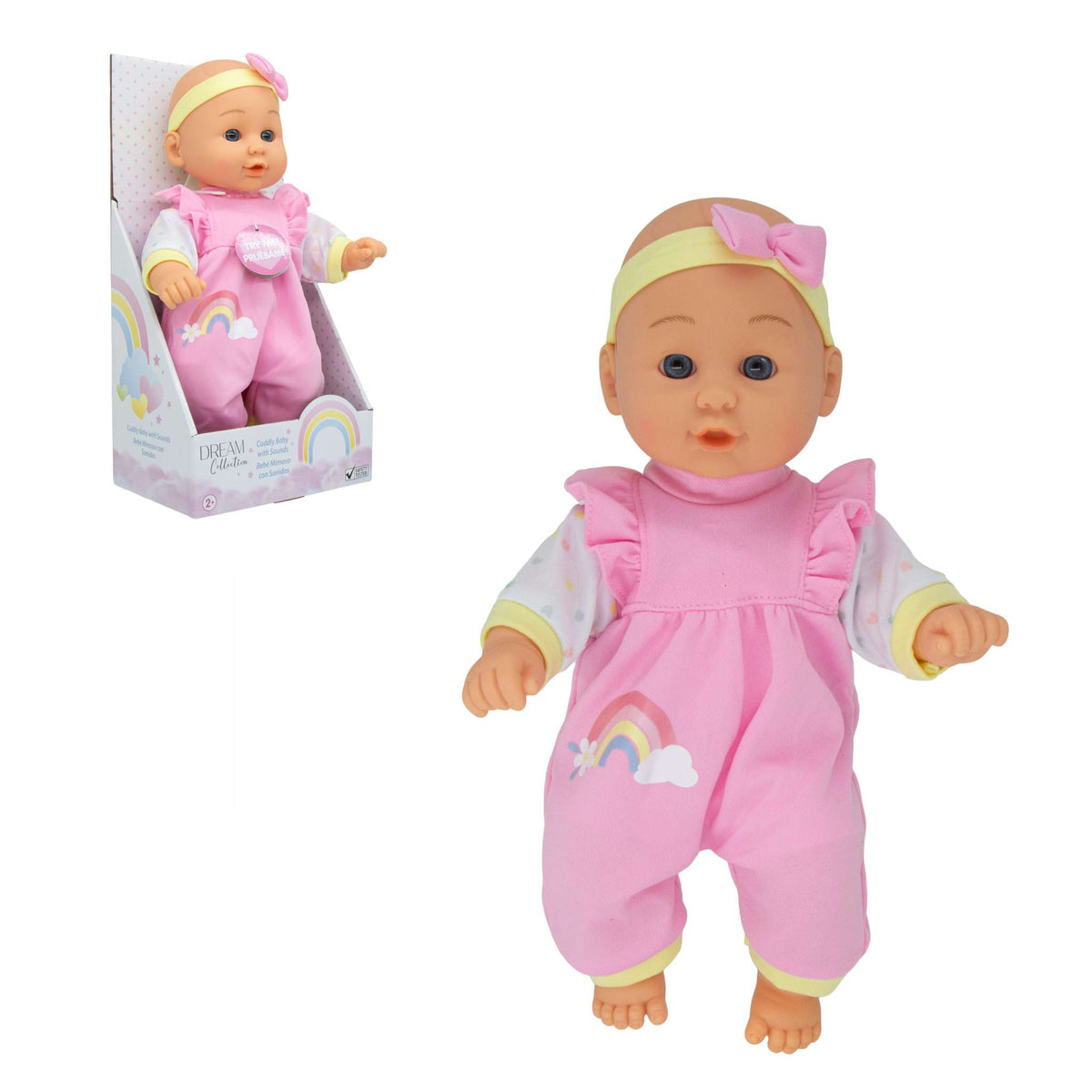 Dream Collection Cuddly Baby with Sounds Assorted Outfits