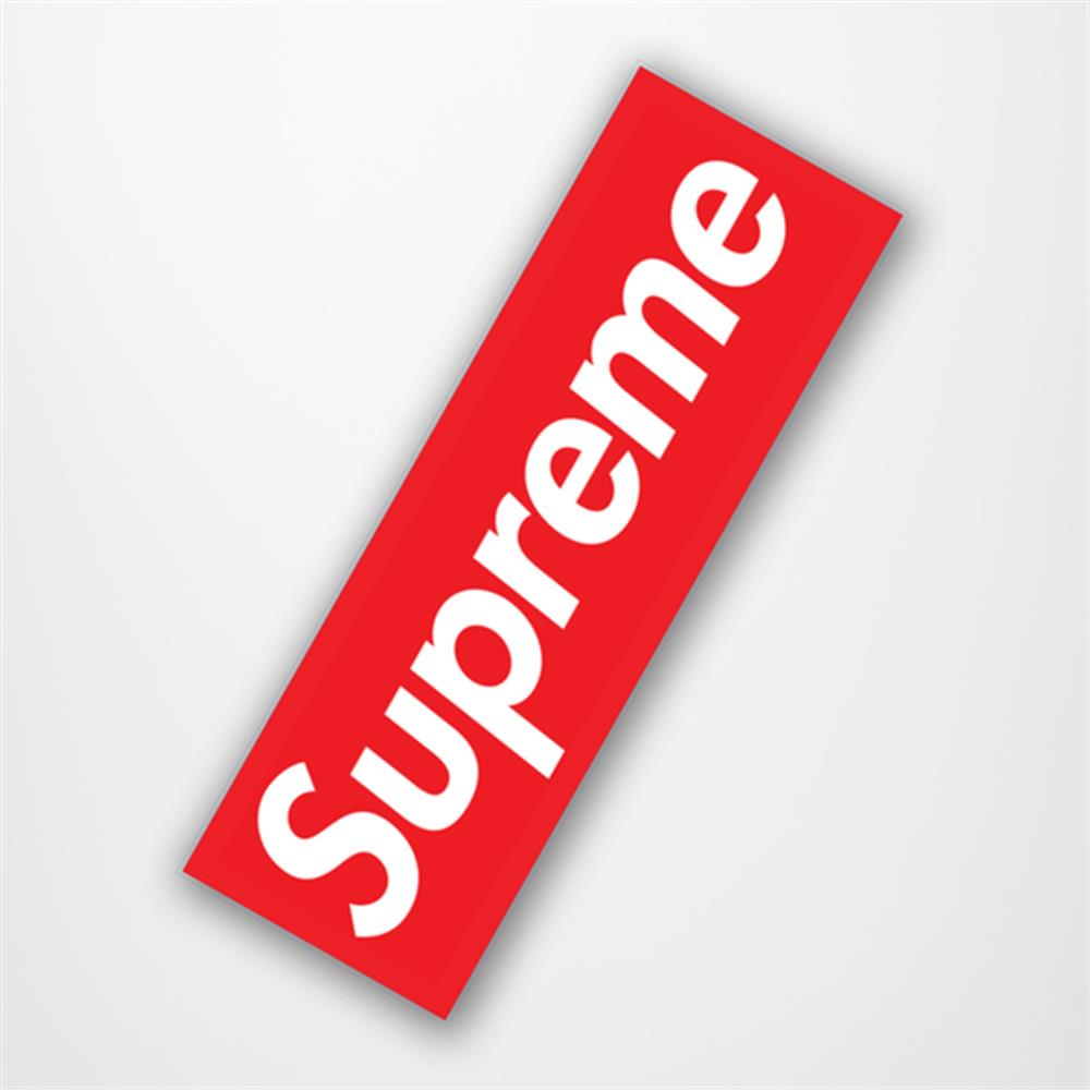 Supreme Vinyl Sticker
