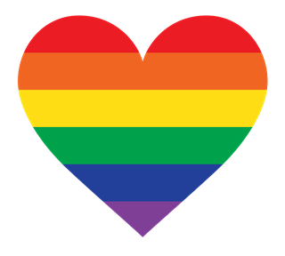 Pride Heart Vinyl Sticker
