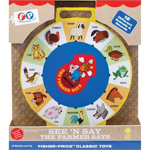 Fisher Price See N Say - Calendar Club of Canada