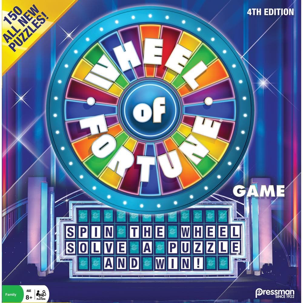 Wheel of Fortune 4th Edition Word Game