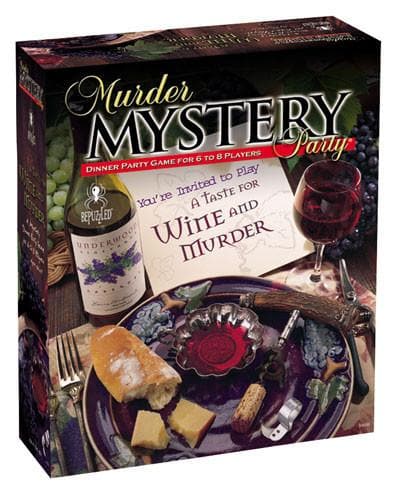 Murder Mystery Party A Taste For Wine And Murder - Calendar Club Canada