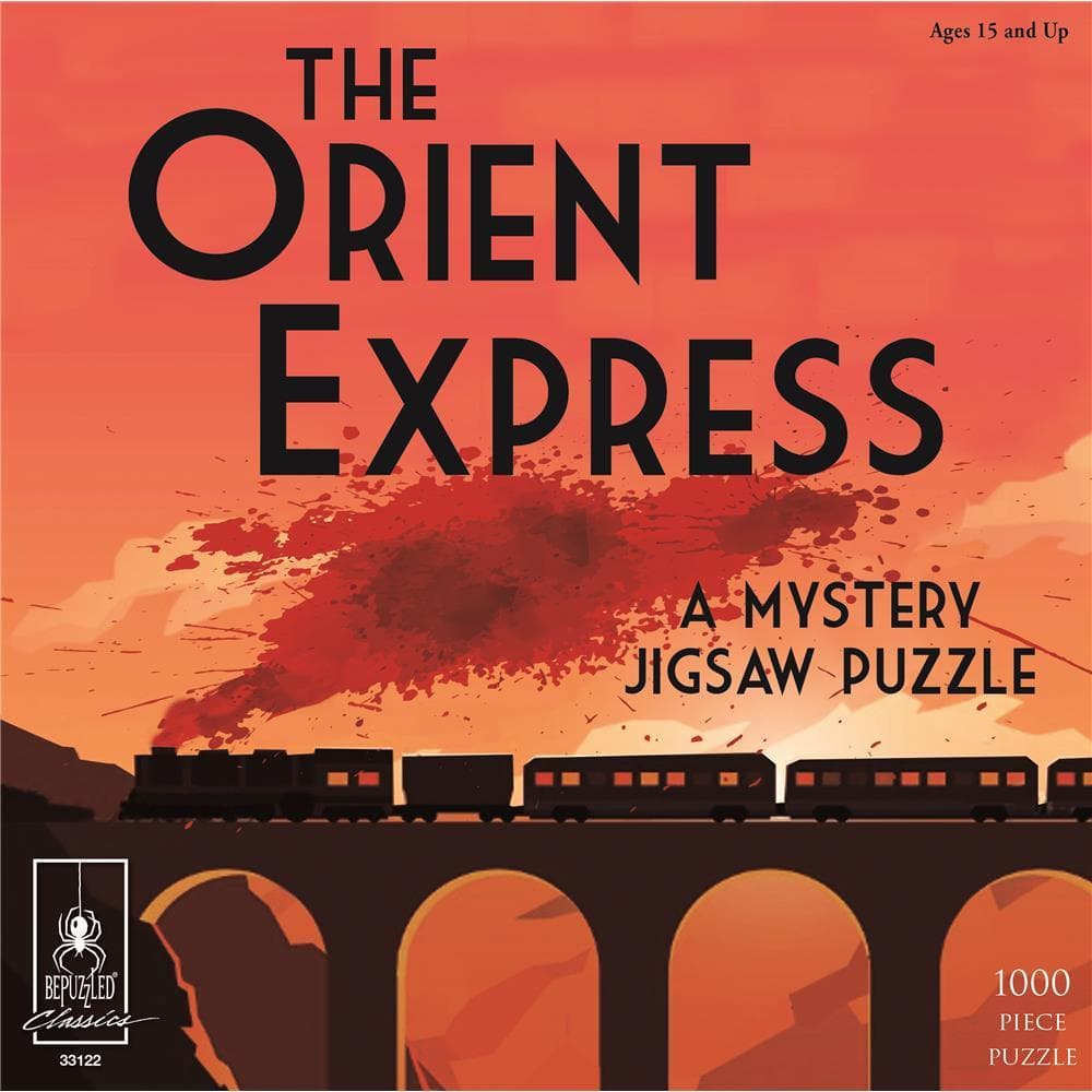 Classic Mystery - Orient Express Jigsaw Puzzle (1000 Piece)