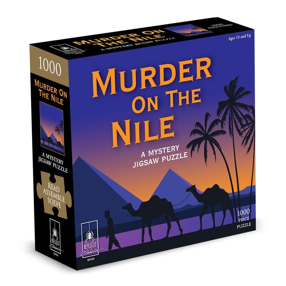 Classic Mystery - Murder on the Nile Jigsaw Puzzle (1000 Piece)