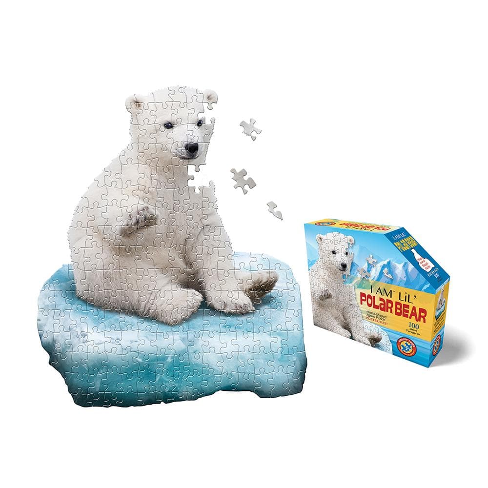I AM Lil Polar Bear Jigsaw Puzzle (100 Piece) product Image