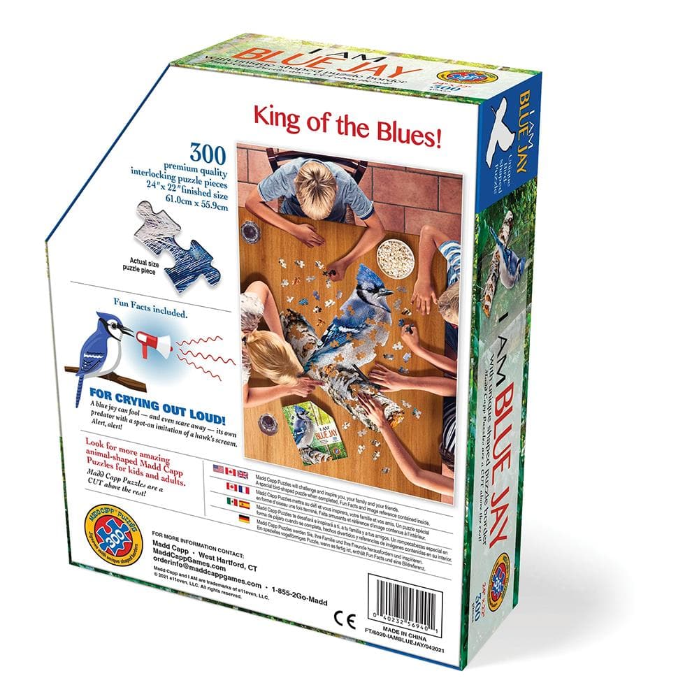 I AM Blue Jay Jigsaw Puzzle (300 Piece) product Image