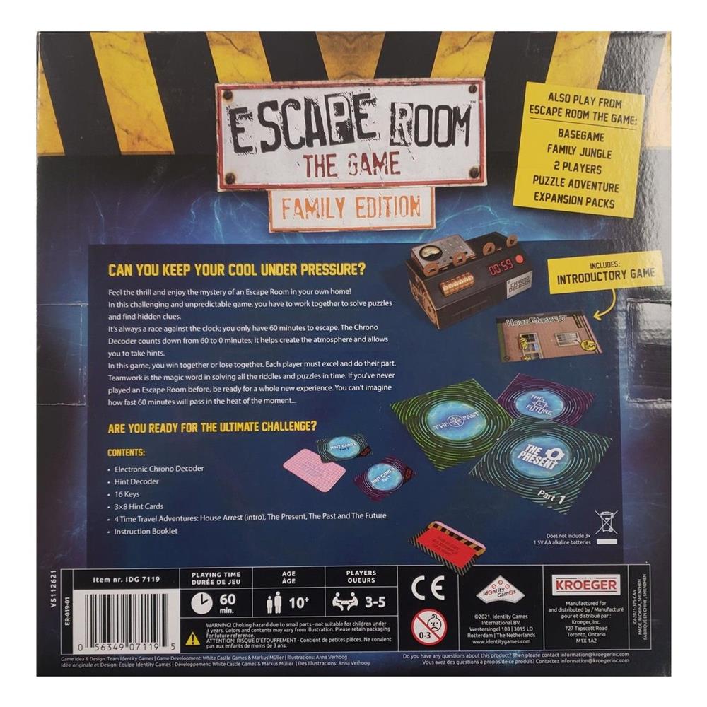 Escape Room Time Travel