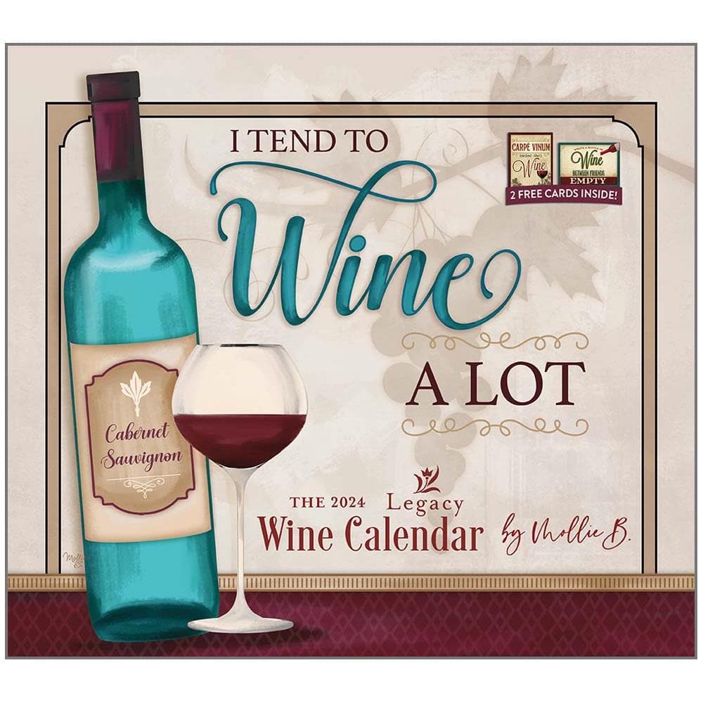 Wine 2024 Special Edition Wall Calendar product image