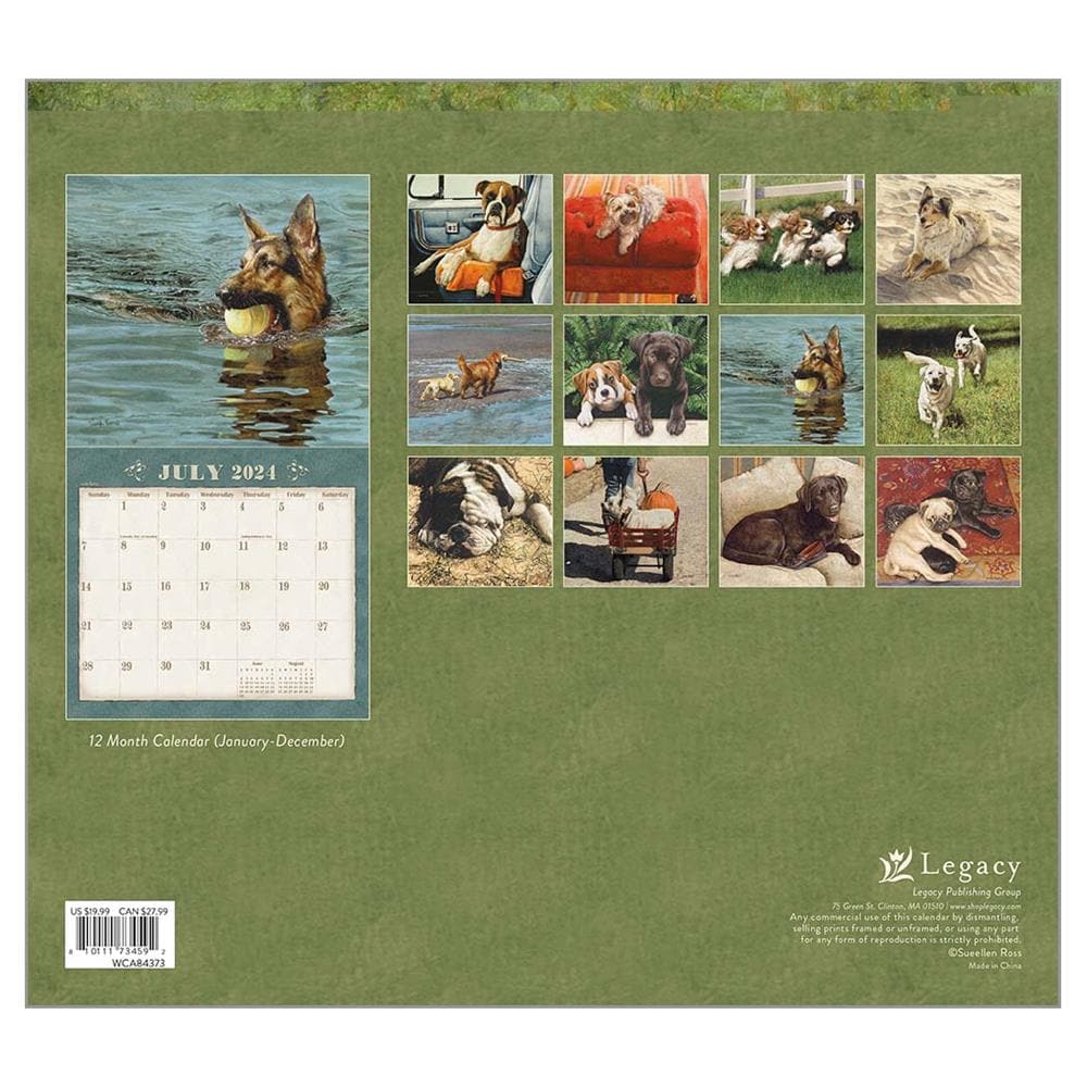 Dogs We Love 2024 Special Edition Wall Calendar product image