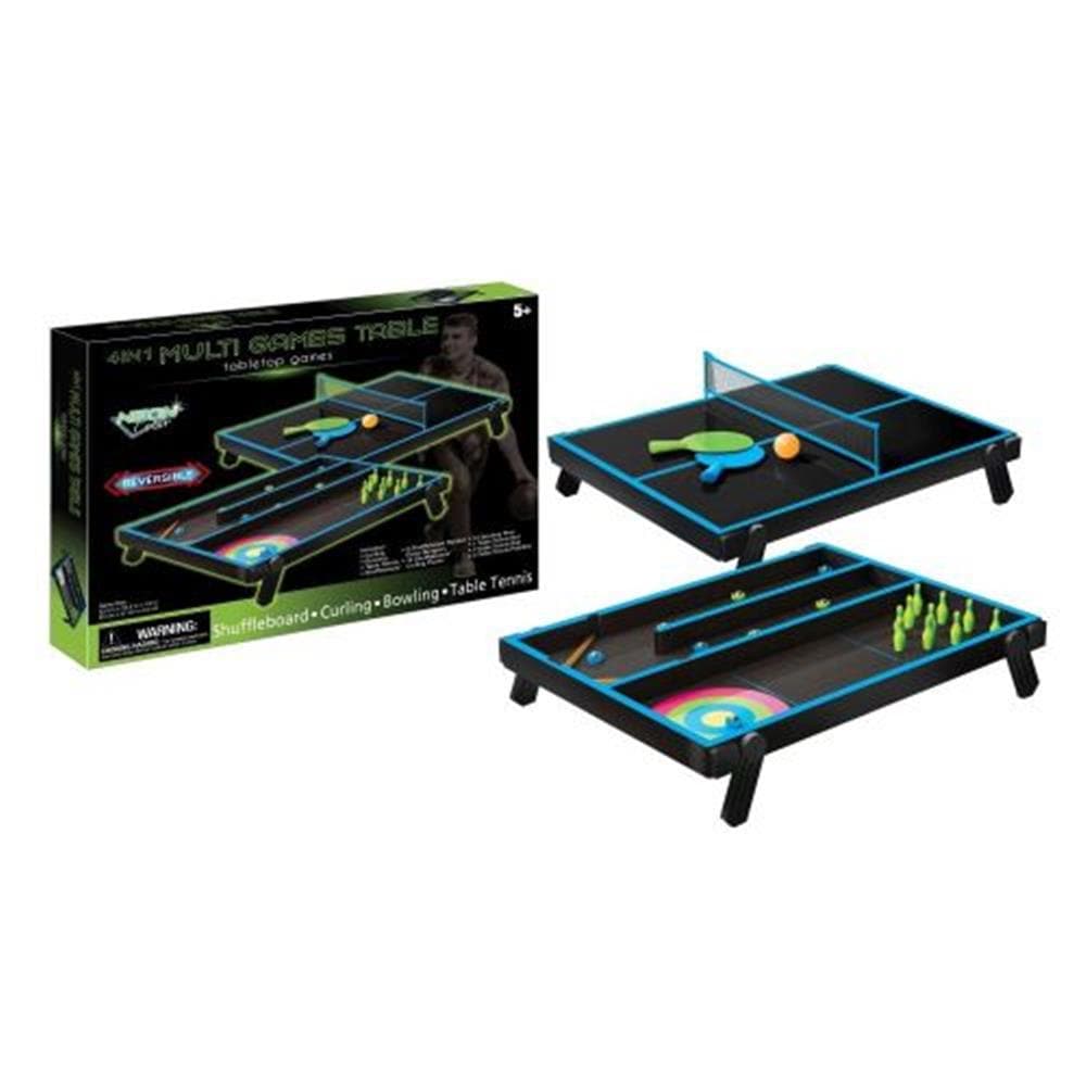 Tabletop Neon 4 in 1 Games product image