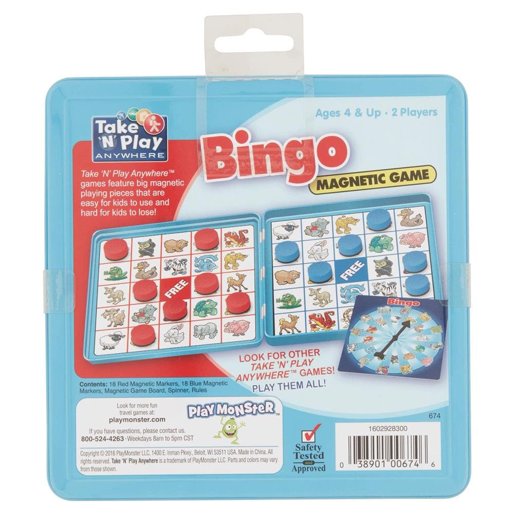 Bingo Magnetic Travel Game product image