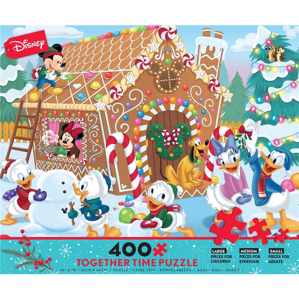 Mickey Gingerbread Jigsaw Puzzle (400 Piece)