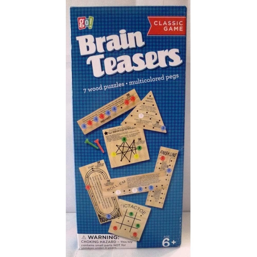 BrainTeasers Set Wood - Calendar Club Canada