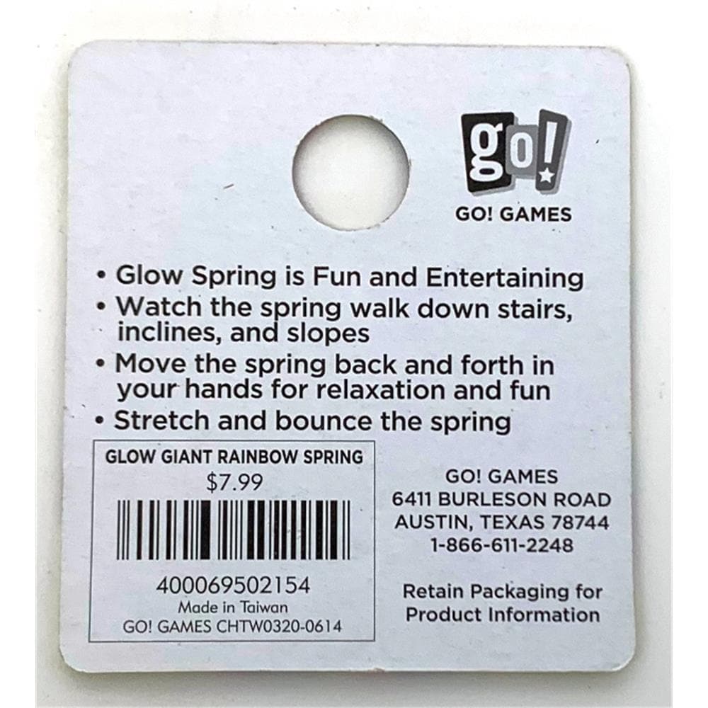 Glow Giant Rainbow Spring Additional Product Image