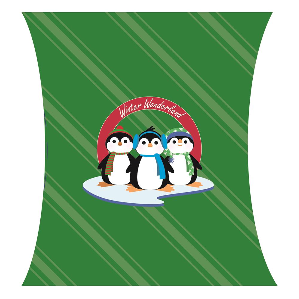 Penguins Mini Pillow Gift Wrap