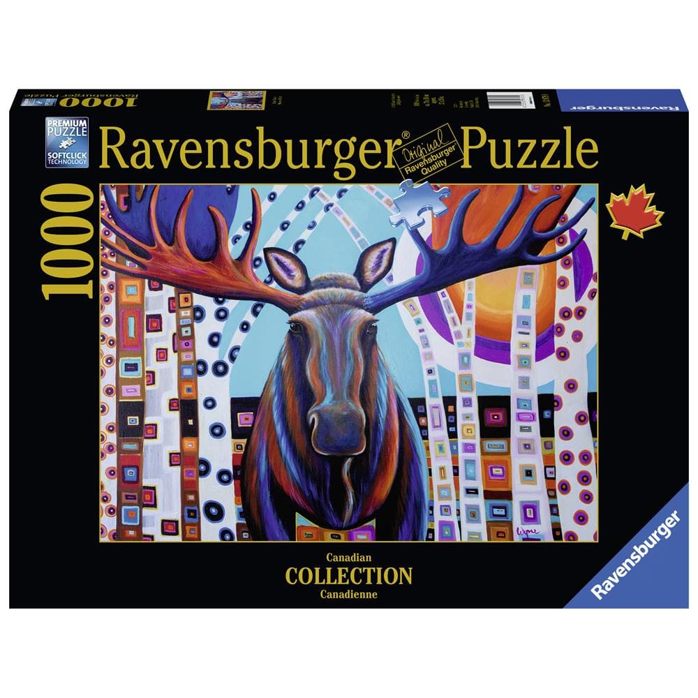 Winter Moose Jigsaw Puzzle (1000 Piece)