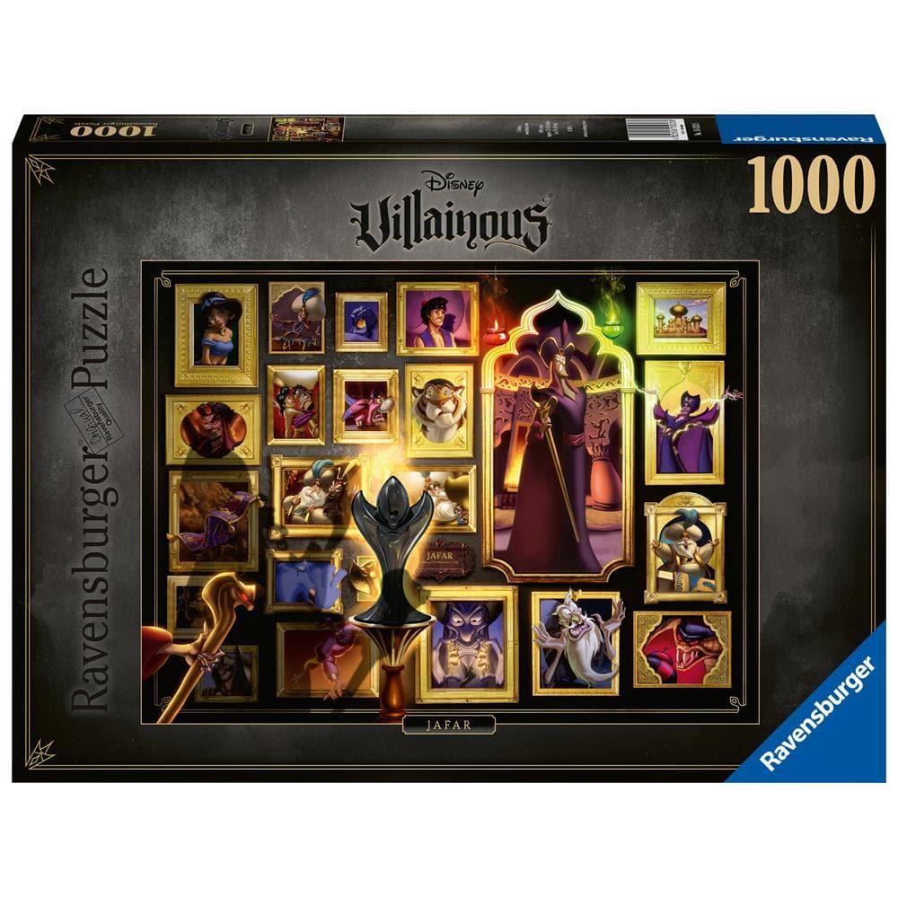 Jafar Disney Alladin Puzzle 1000 Piece Package Image