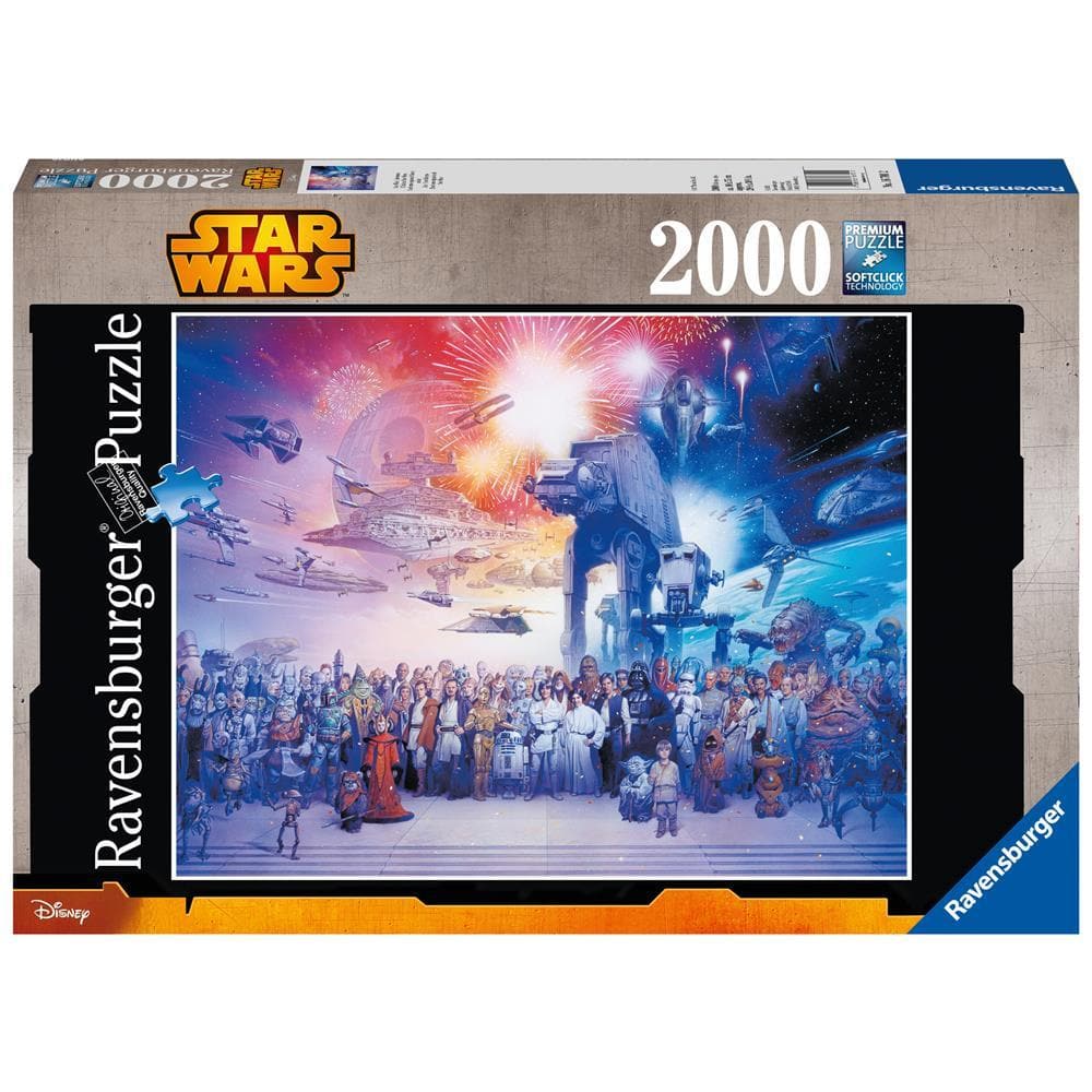 Star Wars Universe Movie Puzzle 2000 Piece Package Image