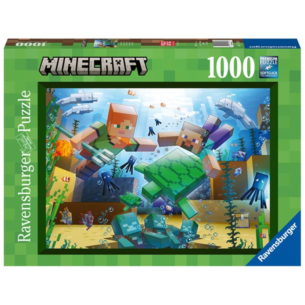 Minecraft Mosaic Jigsaw Puzzle (1000 Piece)