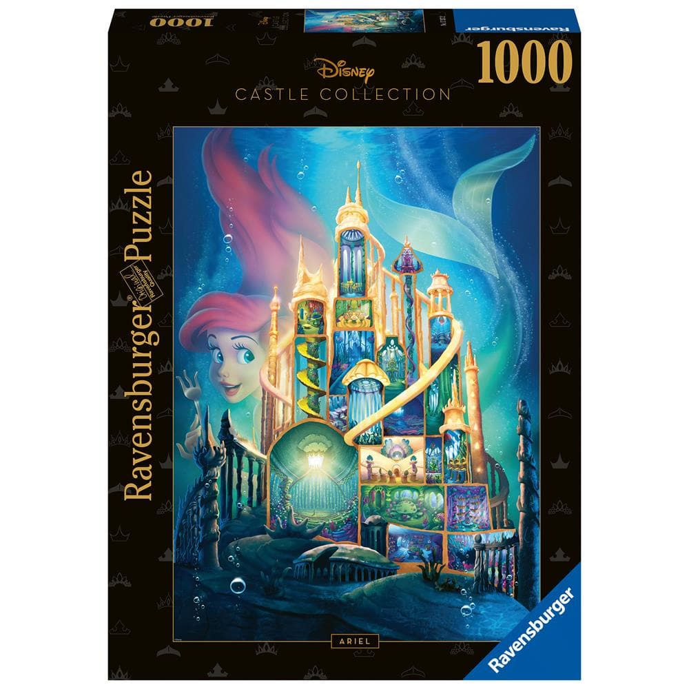 Ariel Disney Castle Jigsaw Puzzle (1000 Piece) product image