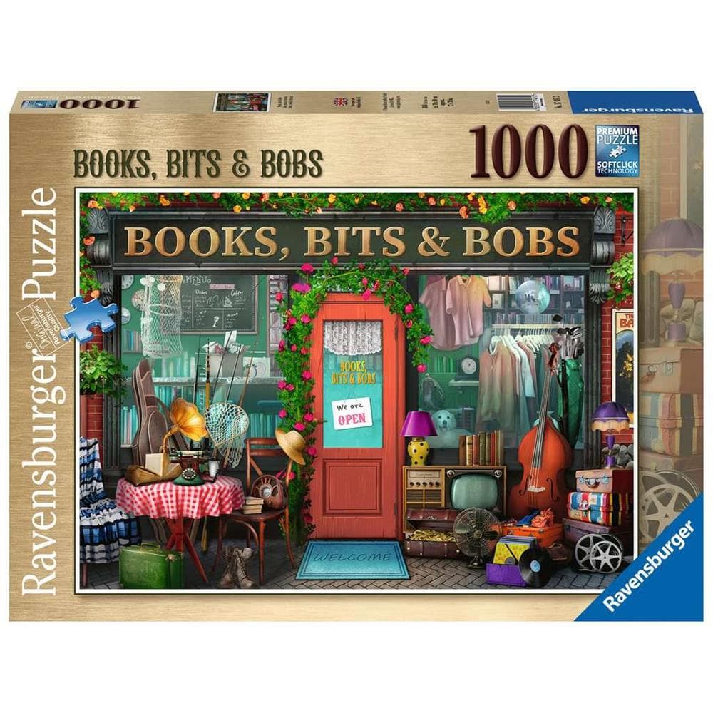 Books Bits and Bobs Jigsaw Puzzle (1000 Piece) product image