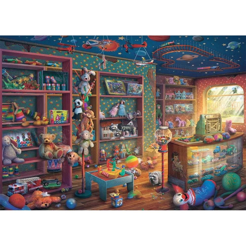 Tattered Toy Store Jigsaw Puzzle (1000 Piece)