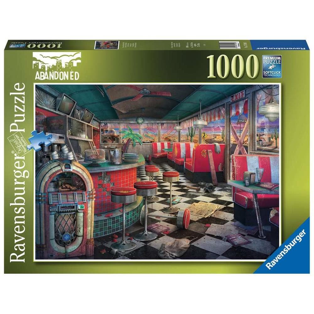 Decaying Diner Jigsaw Puzzle (1000 Piece) product image