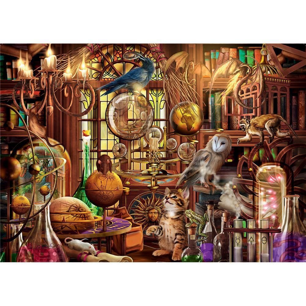 Merlins Laboratory 1000 pc Puzzle Additional Product Image