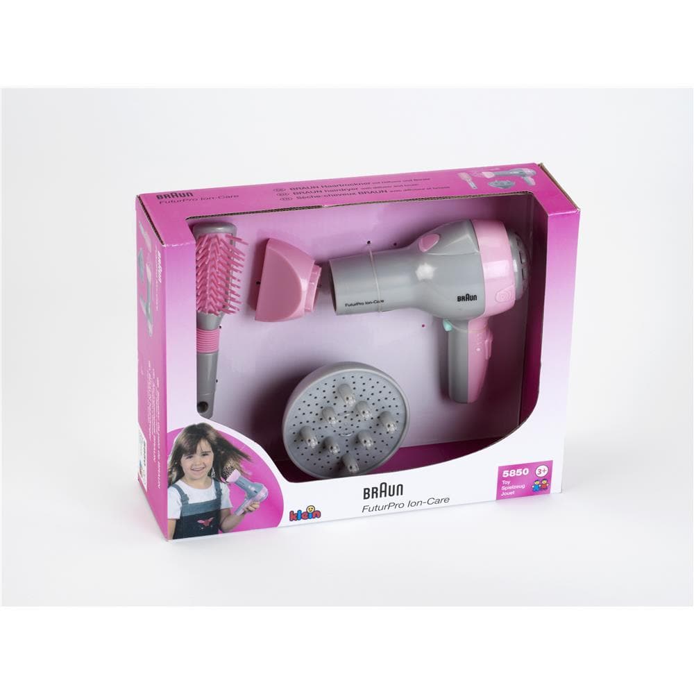 Braun Hairdryer with Brush Product Image