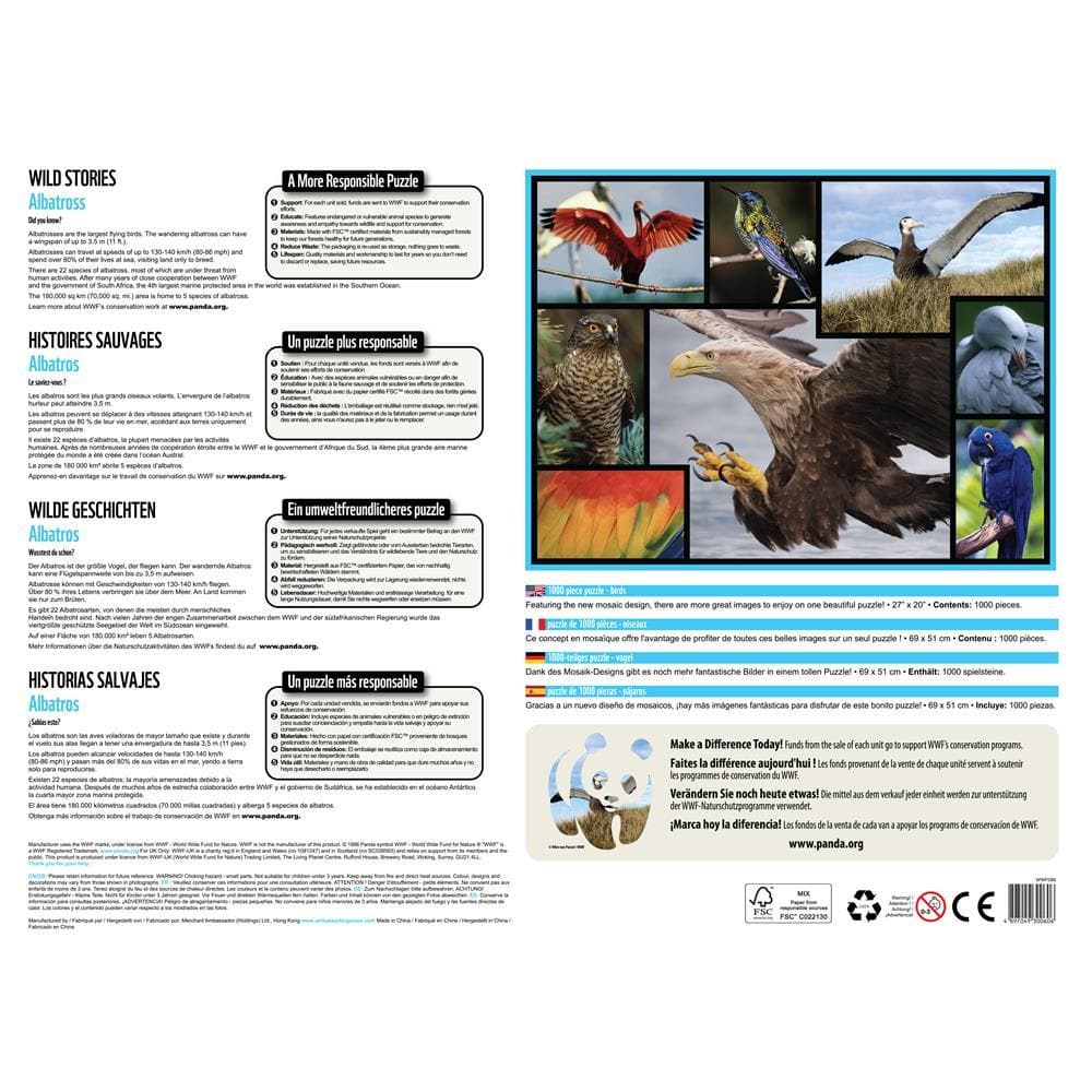 WWF Birds (1000 Piece) product image