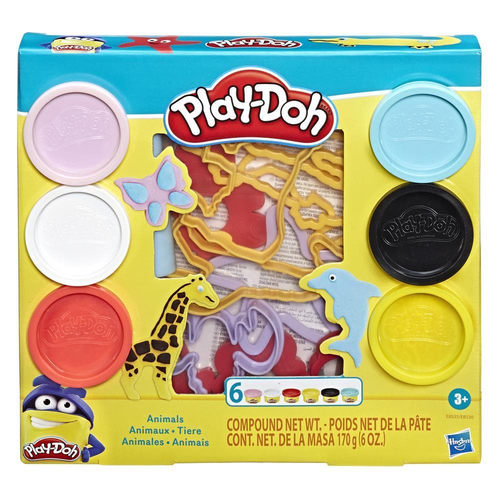 Play Doh Animals Modelling Clay Set