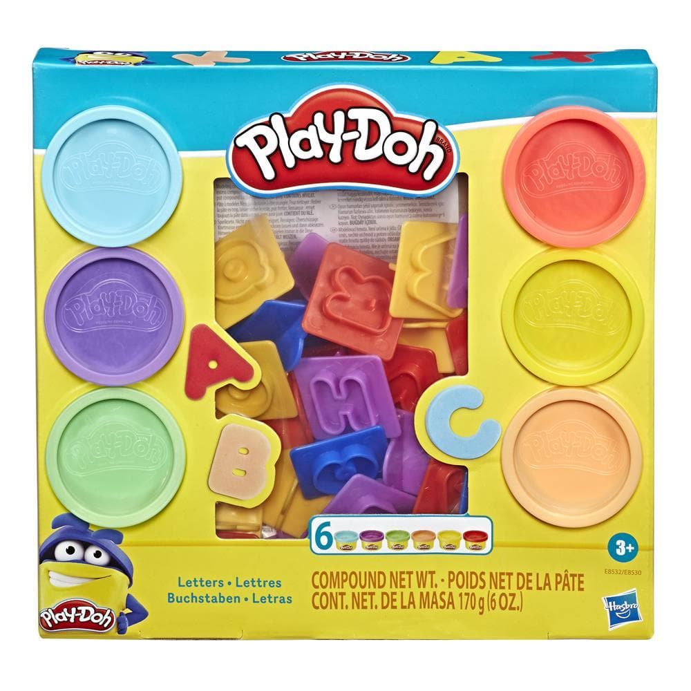 Play Doh Letters Modelling Clay Set